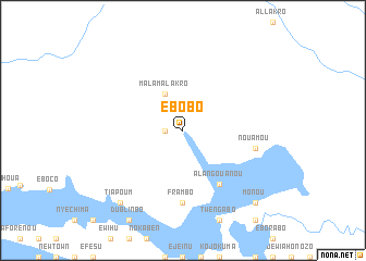 map of Ebobo