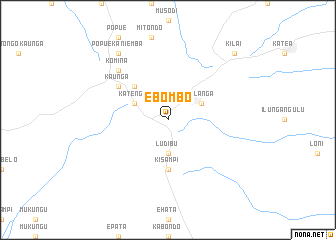 map of Ebombo