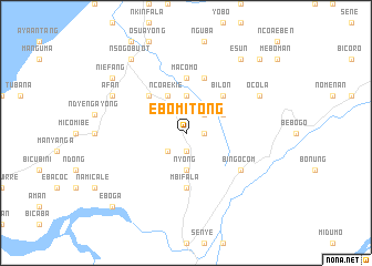 map of Ebomitong