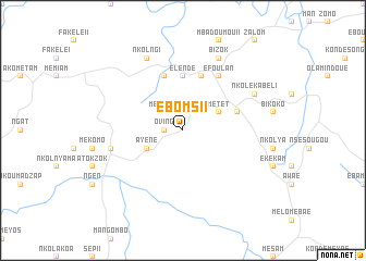 map of Ebomsi I