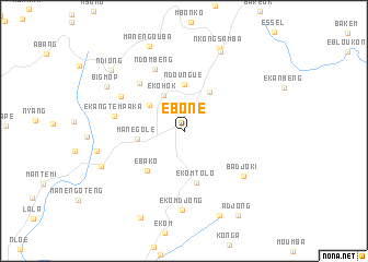 map of Eboné