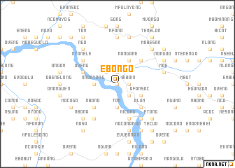 map of Ebongo