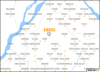 map of Ebong