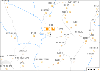 map of Ebonji