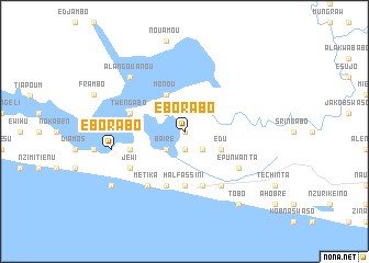 map of Eborabo