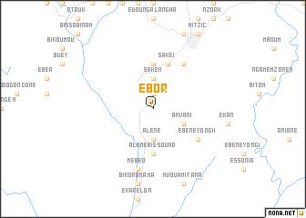 map of Ebor