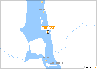 map of Ebosso