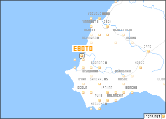 map of Eboto