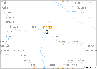 map of Ebozi