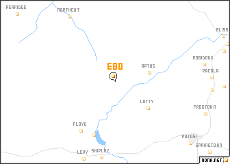 map of Ebo