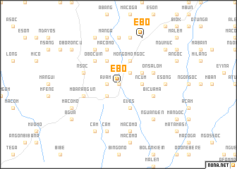 map of Ebo