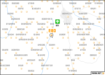 map of Ebo