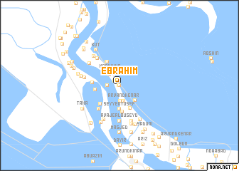 map of Ebrāhīm