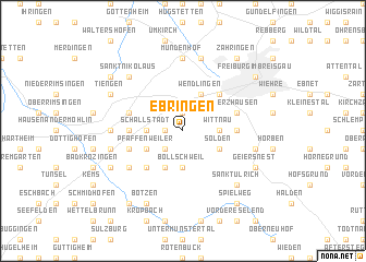 map of Ebringen