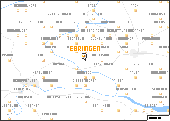 map of Ebringen