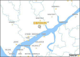 map of Ebrohimi