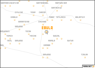 map of Ebulá