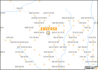 map of Eburaso