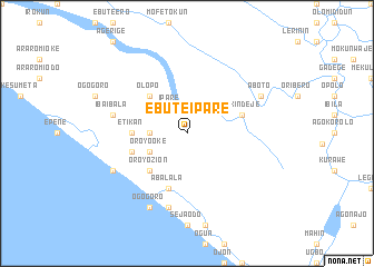 map of Ebute Ipare