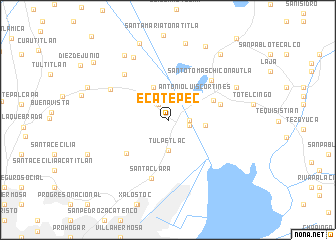 map of Ecatepec