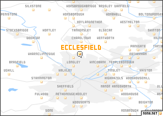 map of Ecclesfield