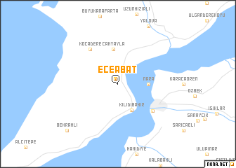 map of Eceabat