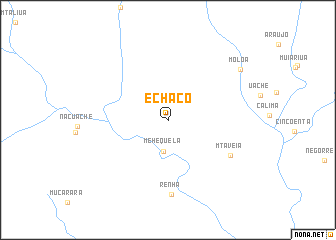 map of Echaco