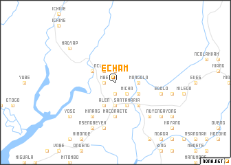 map of Echam