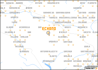 map of Echano