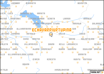 map of Echávarri-Urtupiña