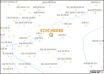 map of Ech Chaaba