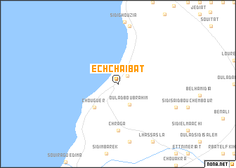 map of Ech Chaïbat