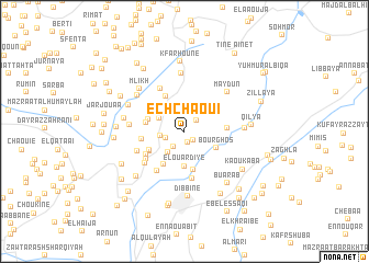 map of Ech Châoui