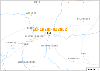 map of Ech Cheikh Azzouz