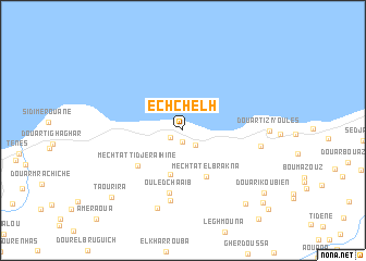 map of Ech Chelh