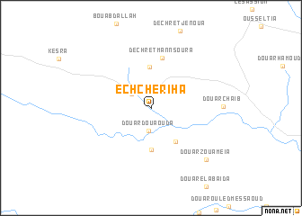 map of Ech Cheriha