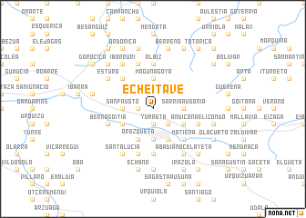 map of Echeitave