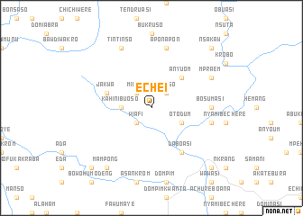 map of Echei