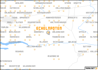 map of Echelnpöten