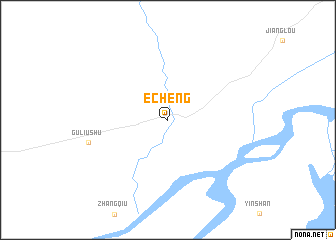 map of Echeng