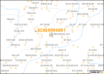 map of Echerrakant