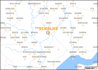 map of Echialike