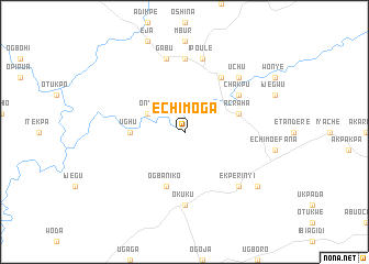 map of Echimoga