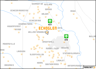 map of Echo Glen