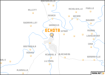 map of Echota