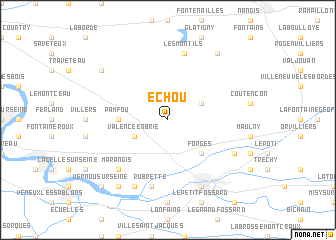 map of Échou