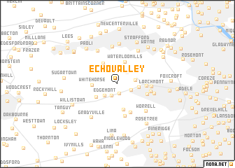 map of Echo Valley