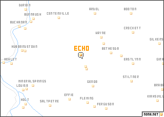 map of Echo