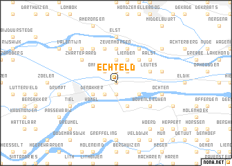 map of Echteld