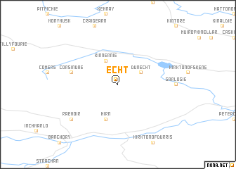 map of Echt